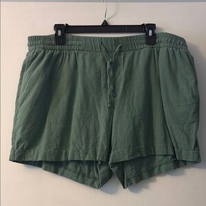 Old Navy XL Green Women's Drawstring Shorts